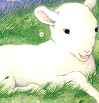 一只小羊羔