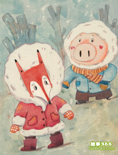 小猪唏哩呼噜｜小猪打冰球