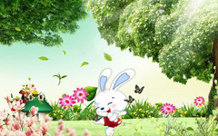 小兔子故事迷糊小兔子